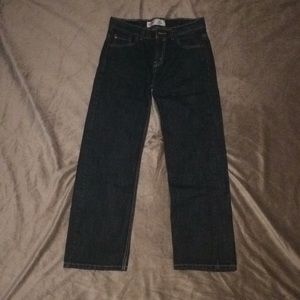 Black Levi’s jeans